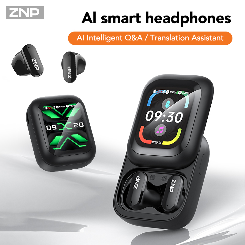 Headphones - ZNP N04 TWS 무선 이어버드: 터치