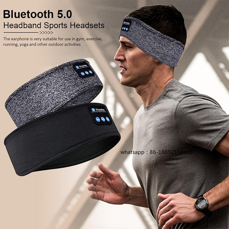 Sleep Mask Headphones Bluetooth - 2026 신형 스포츠 수면 헤드밴드 탄성