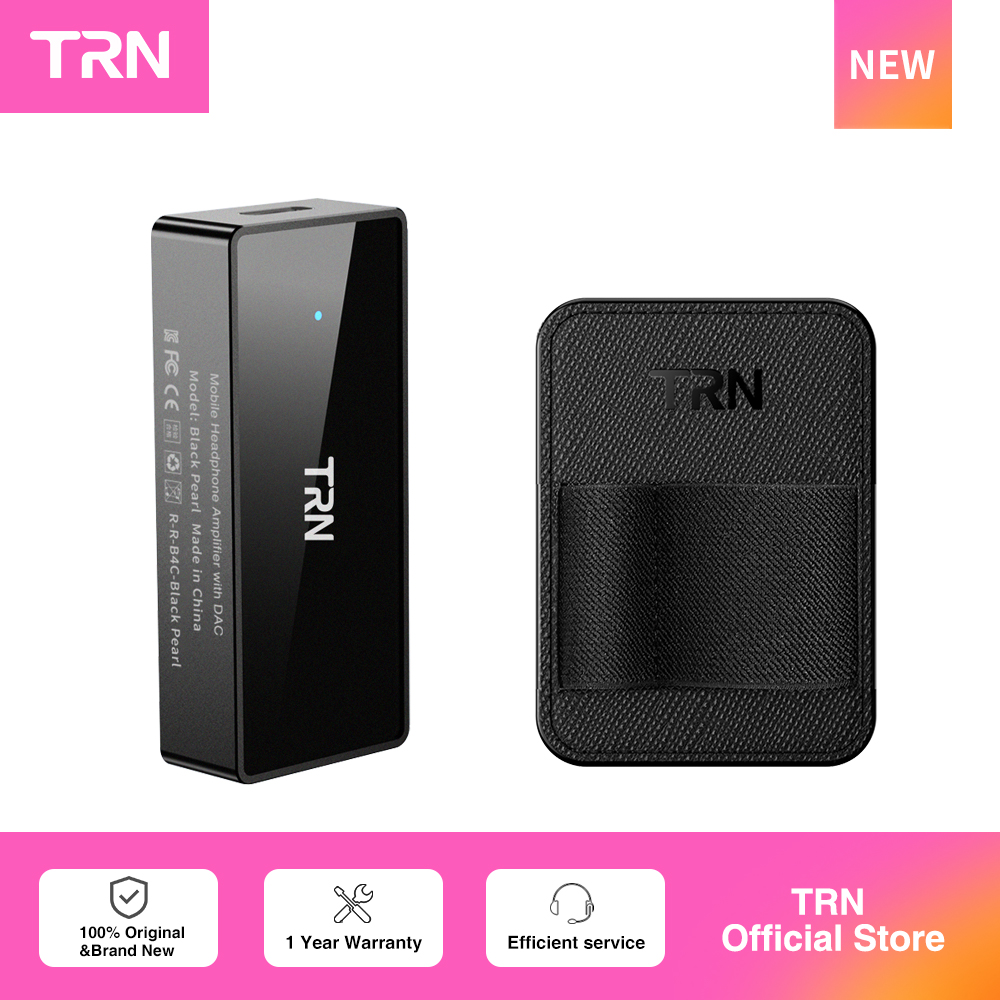 Planar Magnetic Iem Earphones - TRN 서프라이즈 트레져 백: 블랙 펄,