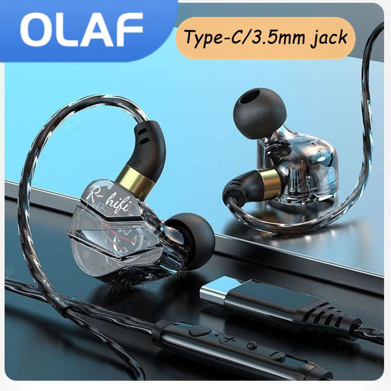 In Ear Monitors For Singers - OLAF 게임용 헤드셋 유선 이어폰 3.5mm