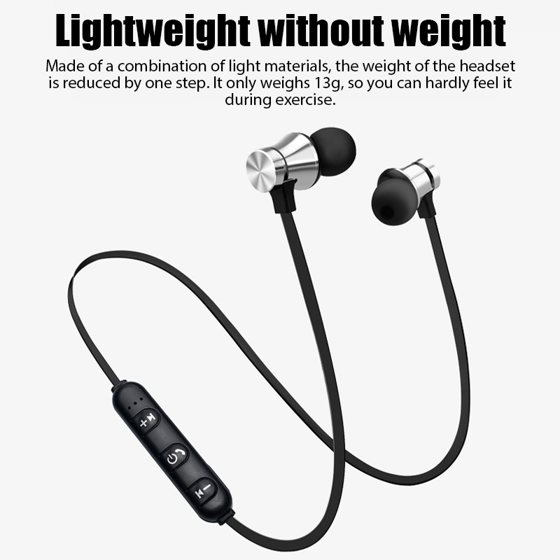 Magnetic Neckband Sports Earphones - XT11 블루투스 4.2 무선 이어폰 스포츠