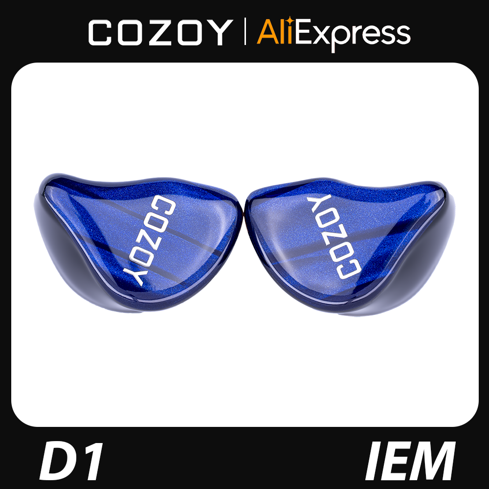 Planar Magnetic Iem Earphones - COZOY D1 IEM HIFI 10mm 그래핀