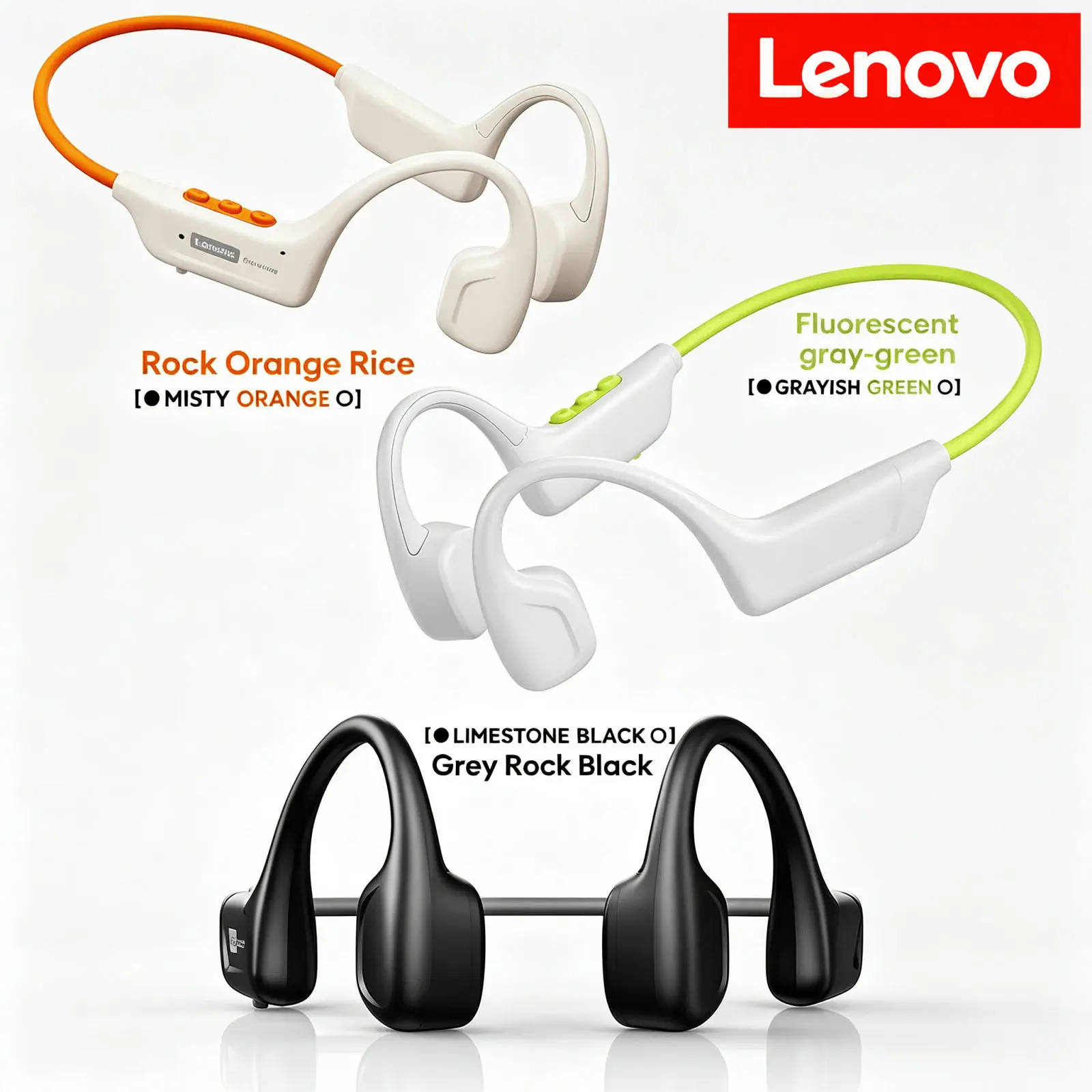Lenovo S102 이어폰, 골전도 방식 블루투스 헤 - Bone Conduction Running Headphones 리뷰 및 가격