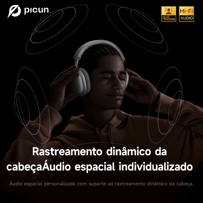 피쿤 F8 프로 ANC 무선 헤드폰 헤드 트래킹 3D  - Type C Wired Earphones With Mic 리뷰 및 가격