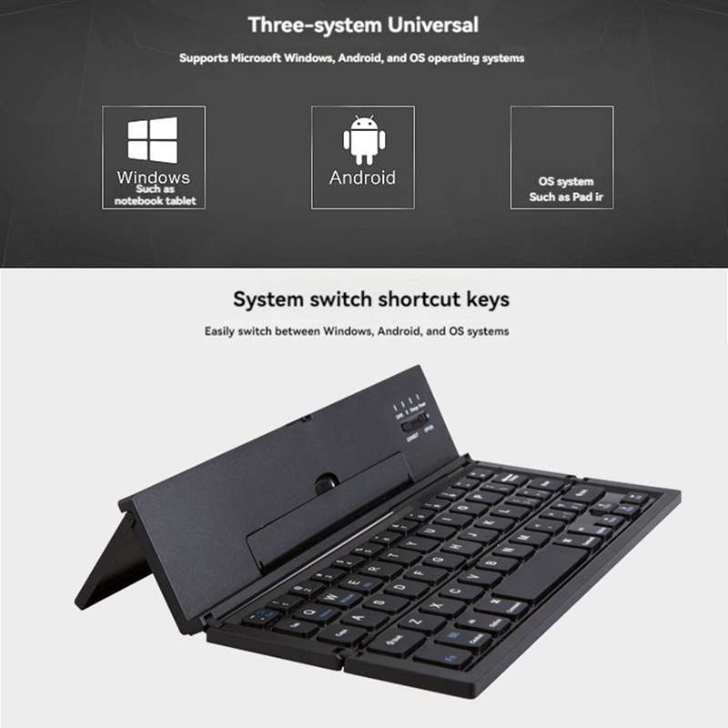 ● 휴대용 접이식 블루투스 키보드, 여행용으로 적합한  - Tablets 리뷰 및 가격