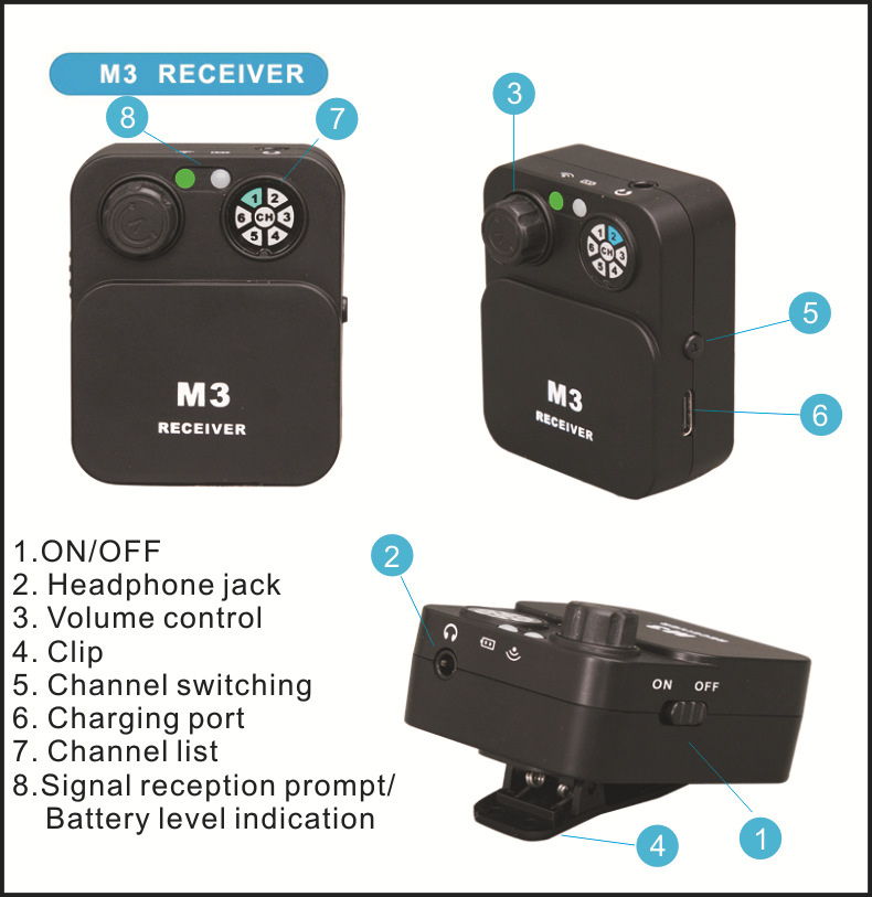 2.4GHz 무선 인이어 모니터 시스템, 스테레오, 낮 - In Ear Monitors For Singers 리뷰 및 가격