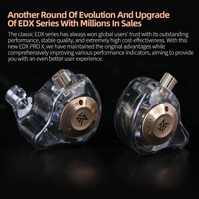 KZ EDX PRO X 유선 이어폰, 하이파이 스테레오 - In Ear Monitors For Singers 리뷰 및 가격
