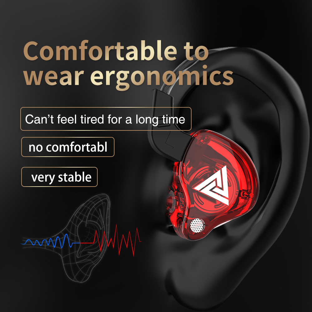 오리지널 QKZ AK6 구리 드라이버 하이파이 유선 이 - In Ear Monitors For Singers 리뷰 및 가격