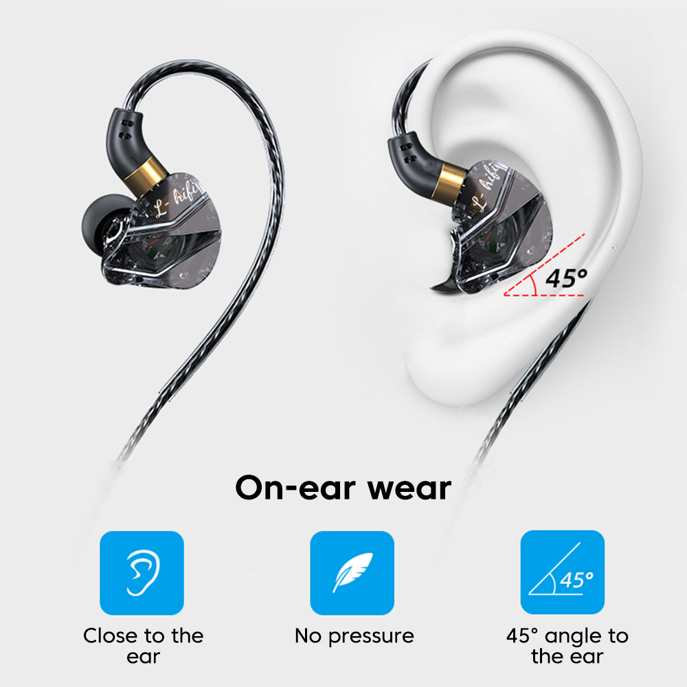 S16 3.5MM/Type C 유선 헤드폰 45도 벤딩 - In Ear Monitors For Singers 리뷰 및 가격