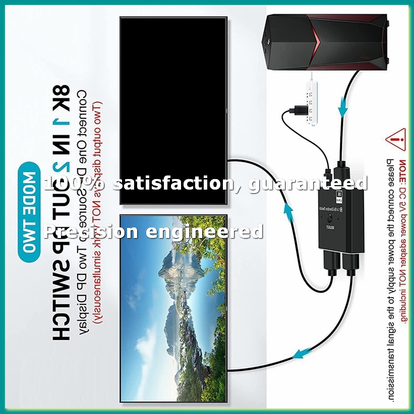 8K 디스플레이포트 스위치 2 in 1 아웃/ 1 in - Laptops 리뷰 및 가격