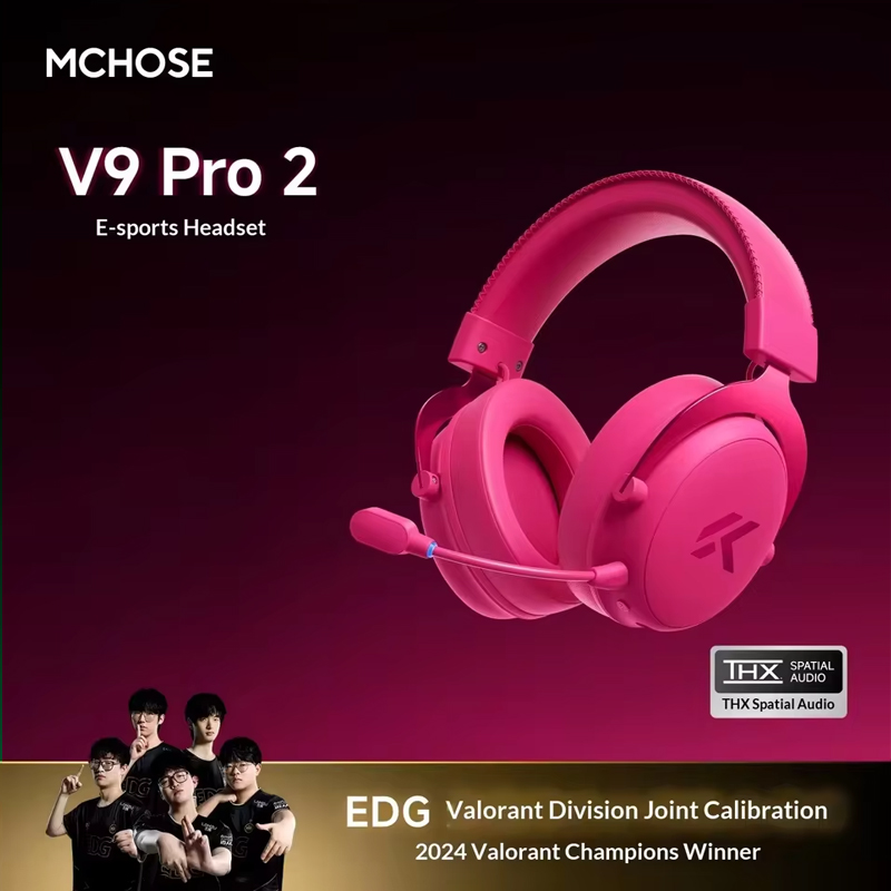 MCHOSE V9 Pro 2 e스포츠용 무선 게이밍 헤 - Anc Wireless Over Ear Headphones 리뷰 및 가격